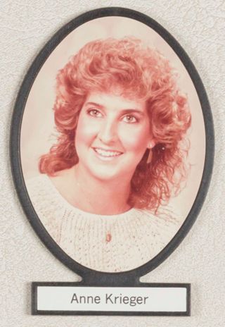 Delta Mu Chapter Composite Detail, Anne Krieger, 1985-1986