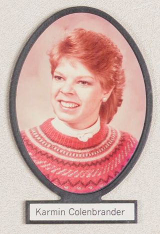 Delta Mu Chapter Composite Detail, Karmin Colenbrander, 1985-1986