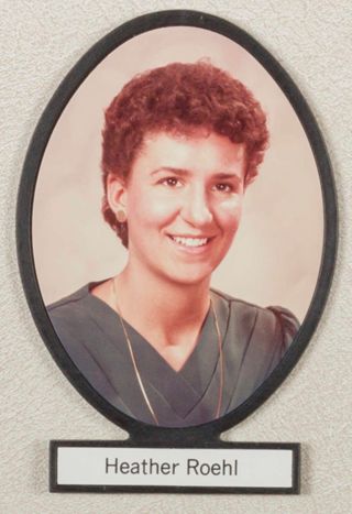Delta Mu Chapter Composite Detail, Heather Roehl, 1985-1986