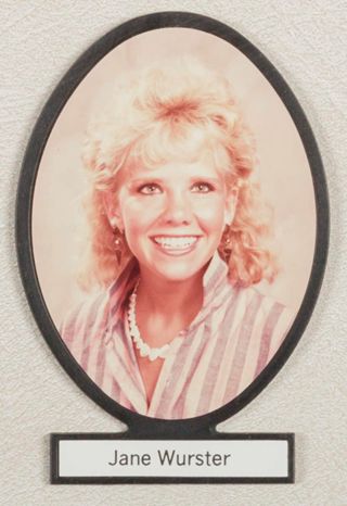 Delta Mu Chapter Composite Detail, Jane Wurster, 1985-1986