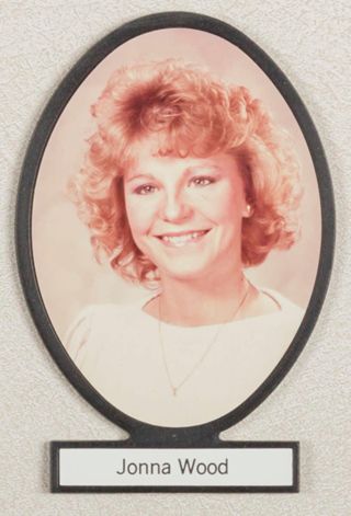 Delta Mu Chapter Composite Detail, Jonna Wood, 1985-1986