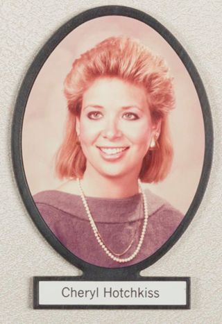 Delta Mu Chapter Composite Detail, Cheryl Hotchkiss, 1985-1986