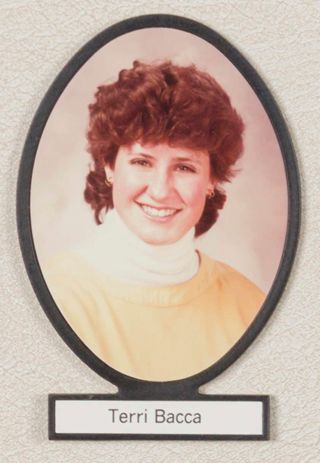 Delta Mu Chapter Composite Detail, Terri Bacca, 1985-1986