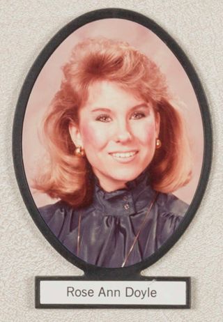 Delta Mu Chapter Composite Detail, Rose Ann Doyle, 1985-1986