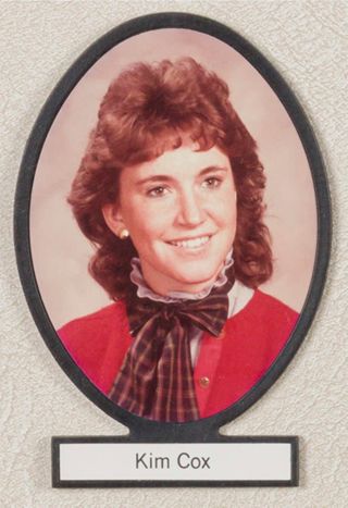 Delta Mu Chapter Composite Detail, Kim Cox, 1985-1986