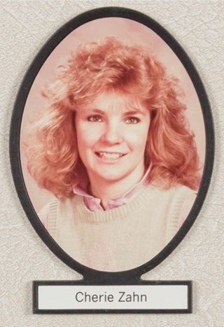 Delta Mu Chapter Composite Detail, Cherie Zahn, 1985-1986