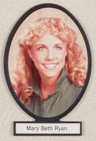 Delta Mu Chapter Composite Detail, Mary Beth Ryan, 1985-1986