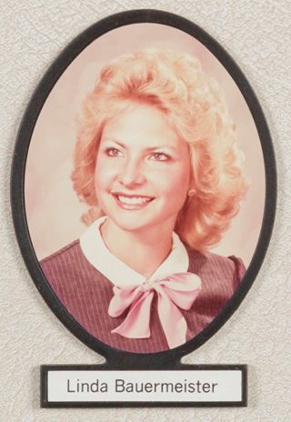 Delta Mu Chapter Composite Detail, Linda Bauermeister, 1985-1986