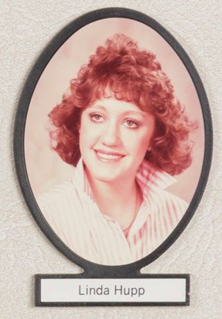 Delta Mu Chapter Composite Detail, Linda Hupp, 1985-1986