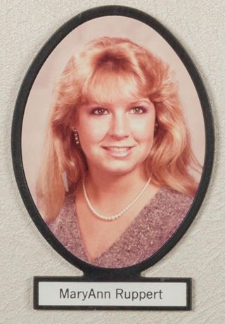 Delta Mu Chapter Composite Detail, MaryAnn Ruppert, 1985-1986