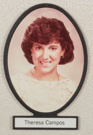 Delta Mu Chapter Composite Detail, Theresa Campos, 1985-1986
