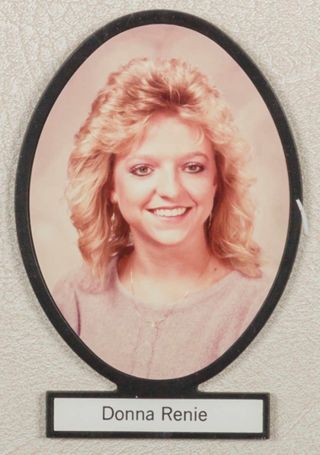 Delta Mu Chapter Composite Detail, Donna Renie, 1985-1986