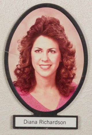 Delta Mu Chapter Composite Detail, Diana Richardson, 1985-1986