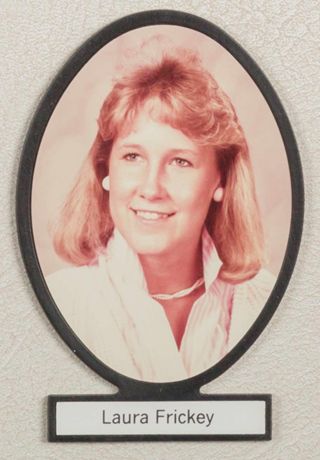 Delta Mu Chapter Composite Detail, Laura Frickey, 1985-1986