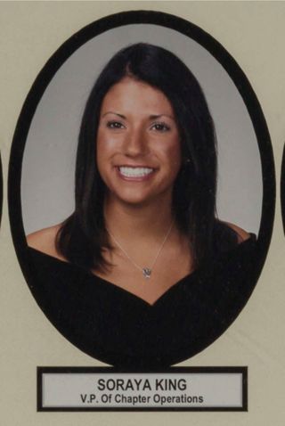 Delta Mu Chapter Composite Detail, Soraya King, 2002-2003