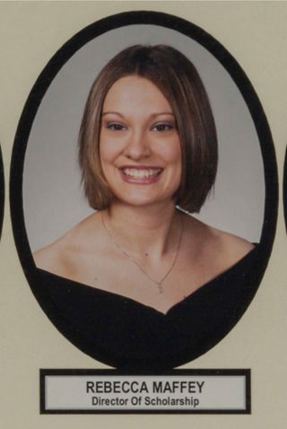 Delta Mu Chapter Composite Detail, Rebecca Maffey, 2002-2003