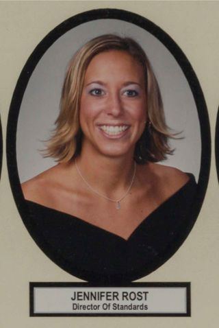 Delta Mu Chapter Composite Detail, Jennifer Rost, 2002-2003