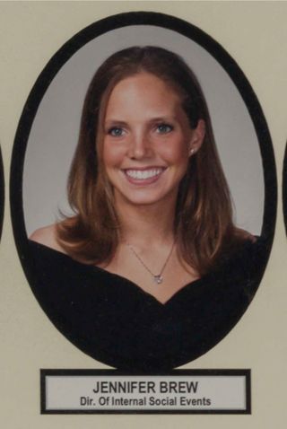 Delta Mu Chapter Composite Detail, Jennifer Brew, 2002-2003