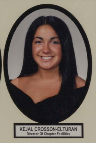 Delta Mu Chapter Composite Detail, Kejal Crosson-Elturan, 2002-2003