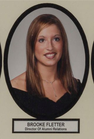 Delta Mu Chapter Composite Detail, Brooke Fletter, 2002-2003