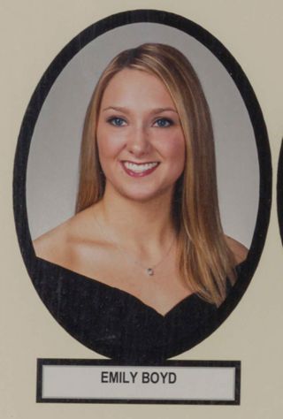 Delta Mu Chapter Composite Detail, Emily Boyd, 2002-2003