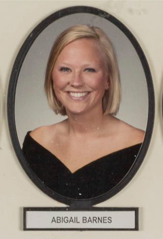 Delta Mu Chapter Composite Detail, Abigail Barnes, 2001-2002