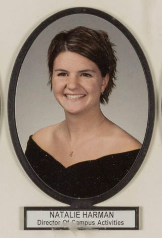 Delta Mu Chapter Composite Detail, Natalie Harman, 2001-2002