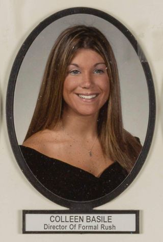 Delta Mu Chapter Composite Detail, Colleen Basile, 2001-2002