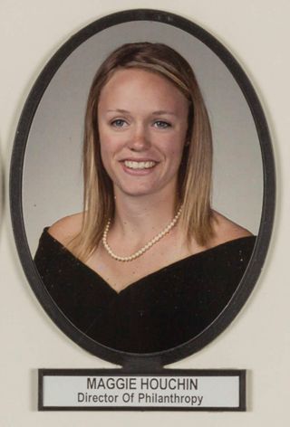 Delta Mu Chapter Composite Detail, Maggie Houchin, 2001-2002