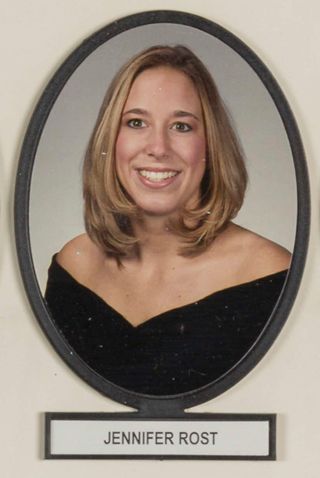 Delta Mu Chapter Composite Detail, Jennifer Rost, 2001-2002