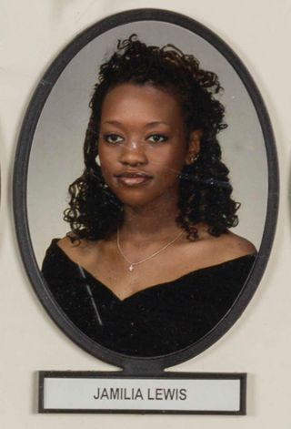 Delta Mu Chapter Composite Detail, Jamilia Lewis, 2001-2002