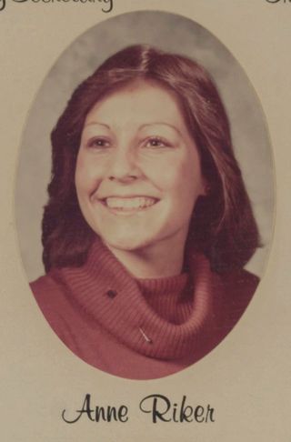 Delta Mu Chapter Composite Detail, Anne Riker, 1977-1978