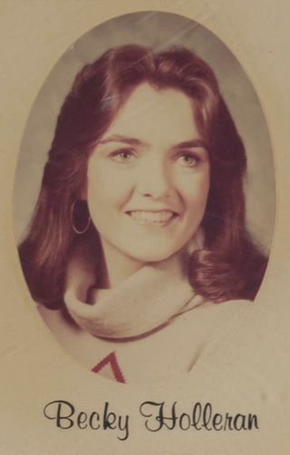 Delta Mu Chapter Composite Detail, Becky Holleran, 1977-1978