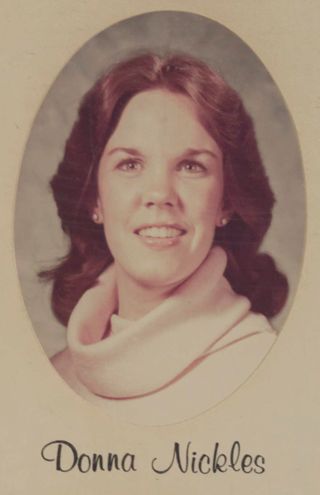 Delta Mu Chapter Composite Detail, Donna Nickles, 1977-1978