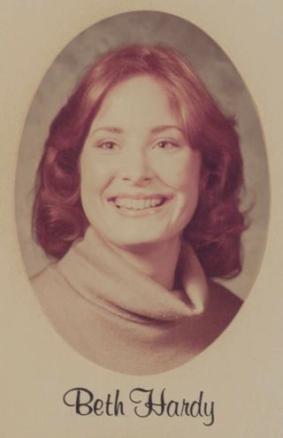 Delta Mu Chapter Composite Detail, Beth Hardy, 1977-1978