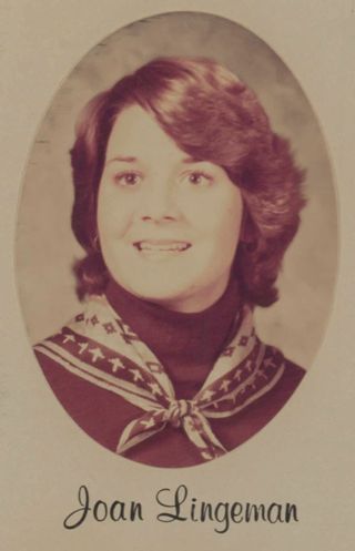 Delta Mu Chapter Composite Detail, Joan Lingeman, 1977-1978