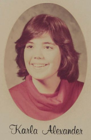 Delta Mu Chapter Composite Detail, Karla Alexander, 1977-1978
