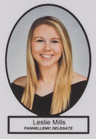 Delta Mu Chapter Composite Detail, Leslie Mills, 2015-2016