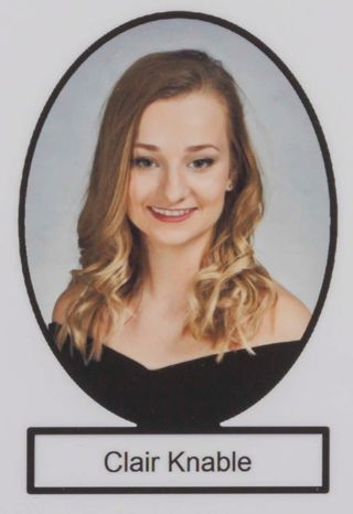 Delta Mu Chapter Composite Detail, Clair Knable, 2015-2016