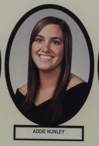 Delta Mu Chapter Composite Detail, Addie Nunley, 2004-2005