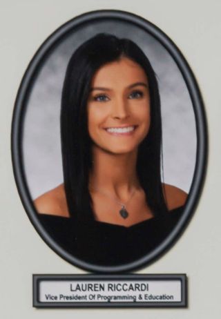 Delta Mu Chapter Composite Detail, Lauren Riccardi, 2019-2020