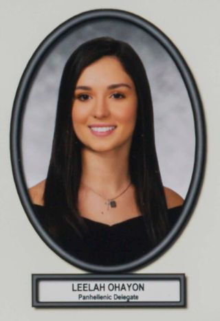 Delta Mu Chapter Composite Detail, Leelah Ohayon, 2019-2020