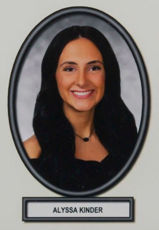 Delta Mu Chapter Composite Detail, Alyssa Kinder, 2019-2020