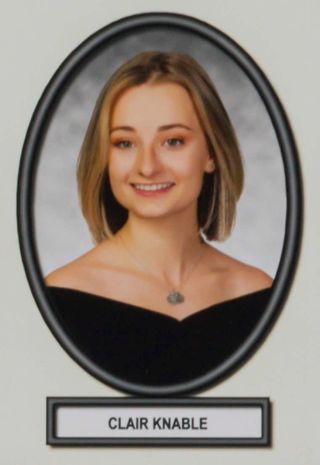 Delta Mu Chapter Composite Detail, Clair Knable, 2018-2019