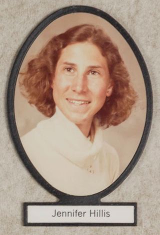 Delta Mu Chapter Composite Detail, Jennifer Hillis, 1980-1981