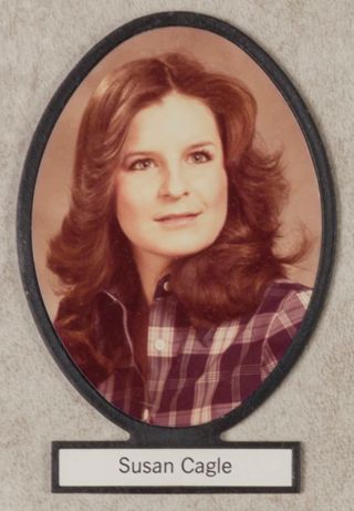 Delta Mu Chapter Composite Detail, Susan Cagle, 1980-1981