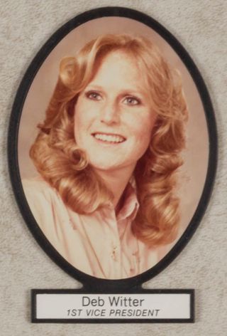 Delta Mu Chapter Composite Detail, Deb Witter, 1980-1981