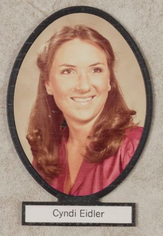 Delta Mu Chapter Composite Detail, Cyndi Eidler, 1980-1981