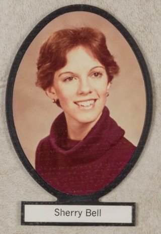 Delta Mu Chapter Composite Detail, Sherry Bell, 1980-1981