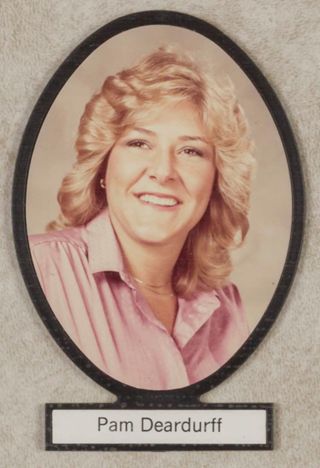 Delta Mu Chapter Composite Detail, Pam Deardurff, 1980-1981